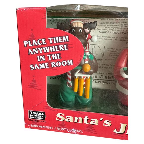 Santa's Jingle Jangle Band Remote Control Set 2005 NEW NOS Christmas Decor - Picture 6 of 10